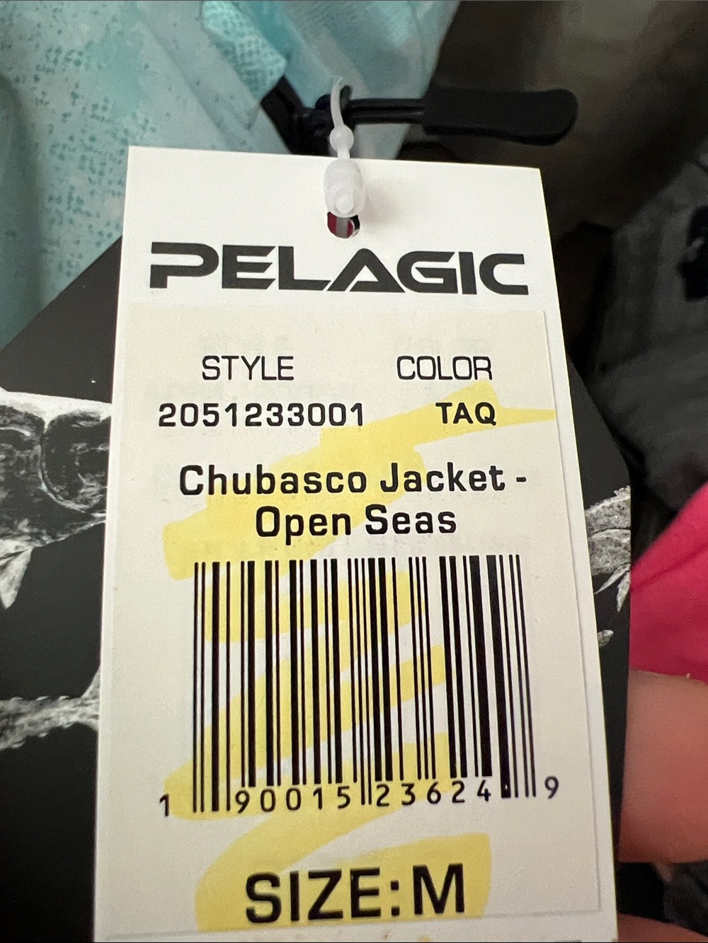 NWT Pelagic Chubasco Rain Jacket - Picture 10 of 10